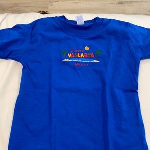 Blue puerto vallarta Mexico kids top